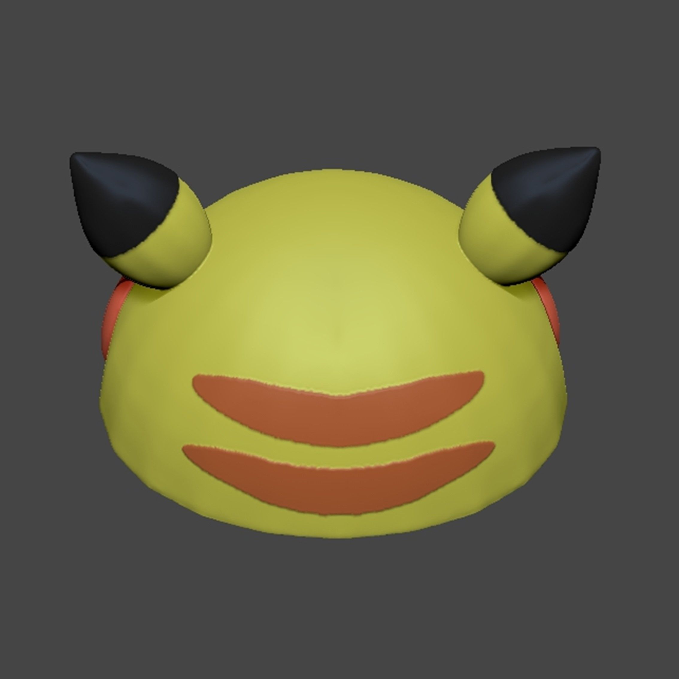 Pokemon Pikachu House 3D print model_11