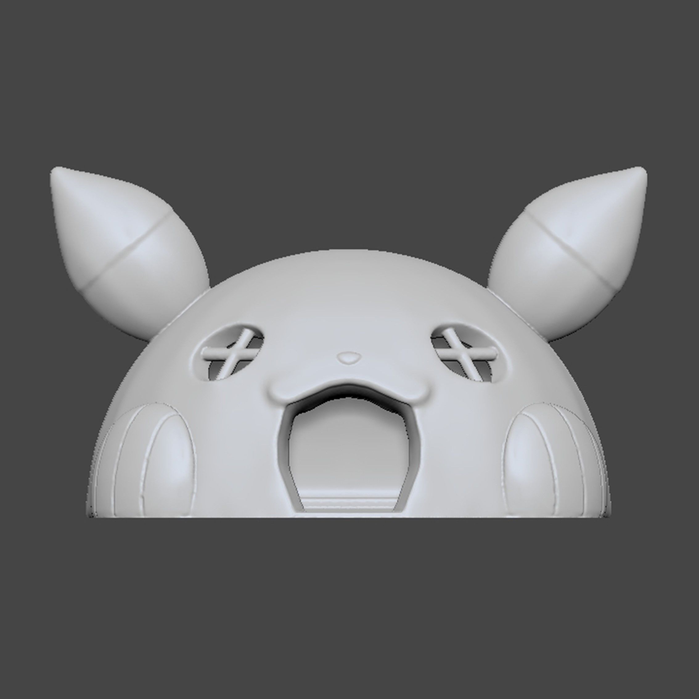 Pokemon Pikachu House 3D print model_2