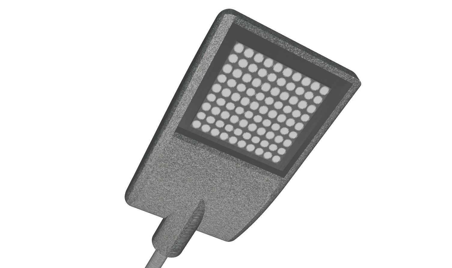 Concrete Lamp Post - Light Pole - Street Light - Group 07 3D model_6