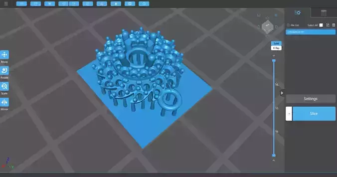 Pendant 3dm stl 3D print model computer program 3D print model