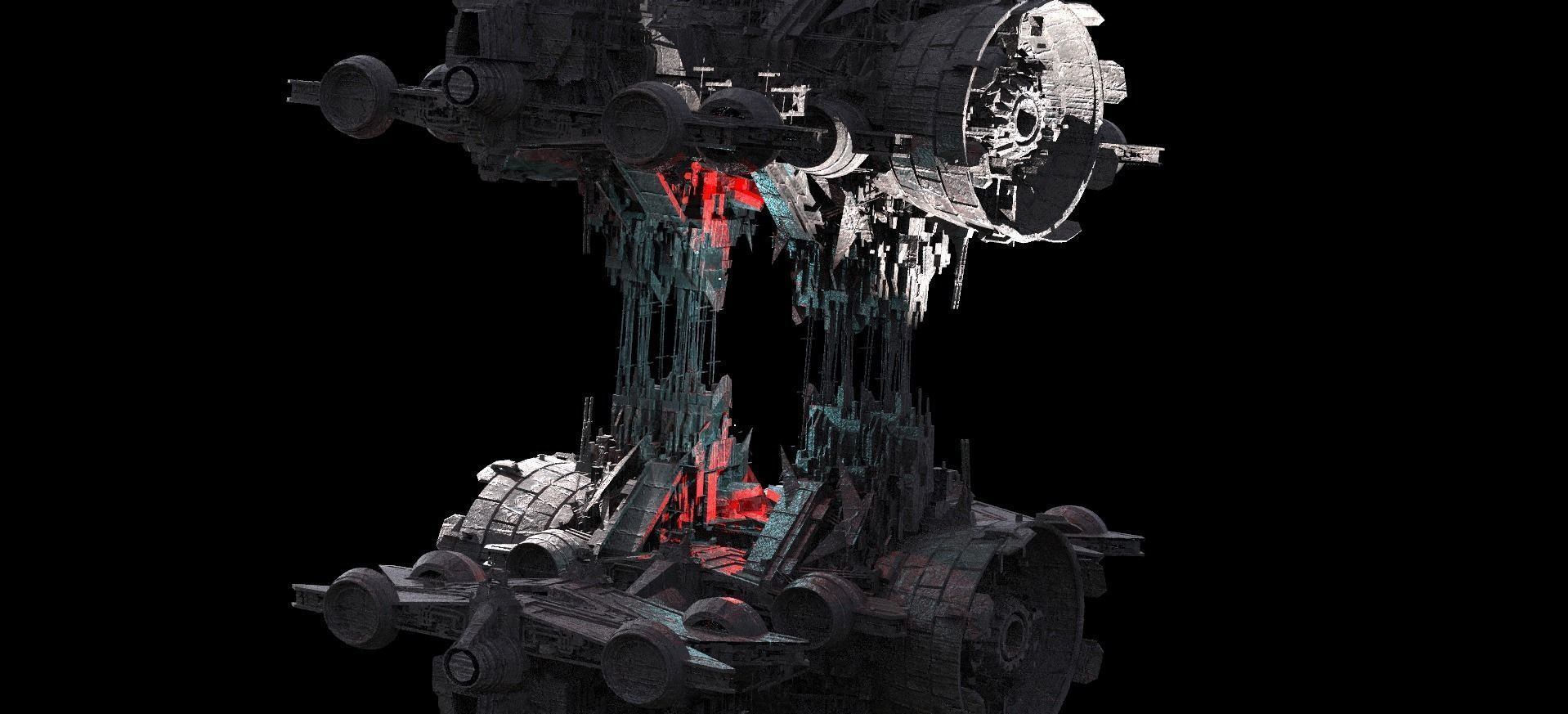 Horizon Deep space rig 5 3D model_1