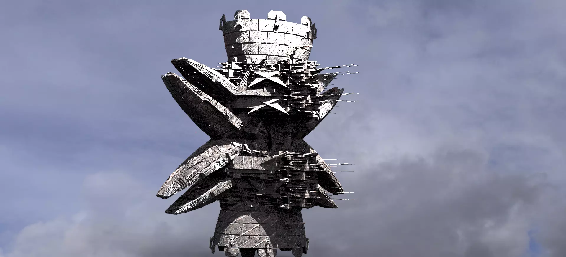 Horizon Deep space rig 4 3D model_0