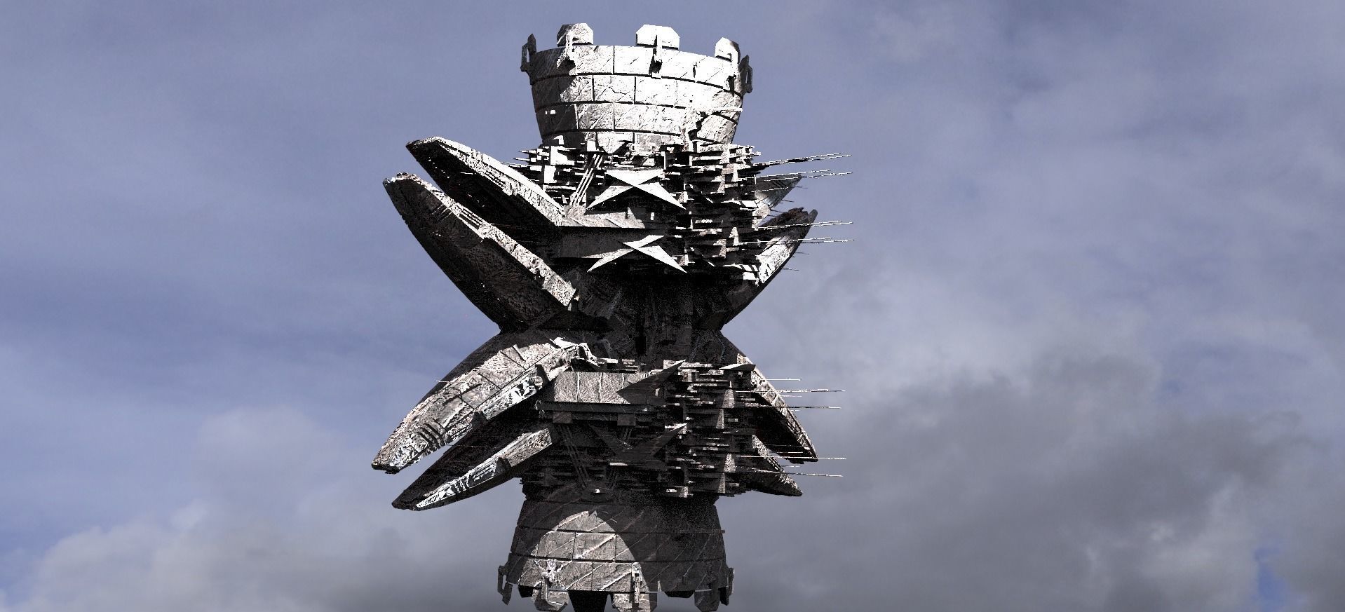 Horizon Deep space rig 4 3D model_2