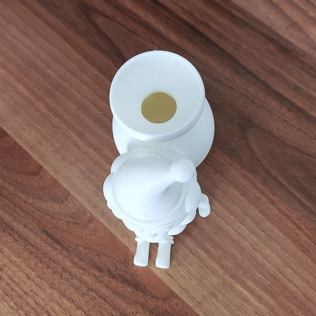 CUTE SANTA CLAUS MULTIPURPOSE HOLDER 3D print model_5