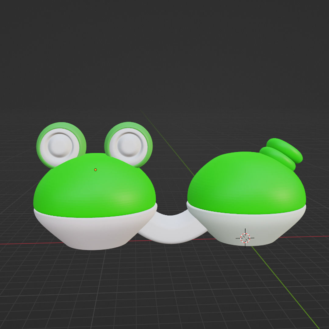 ANIMAL CUTE CONTACT LENS CASE 3D print model_4