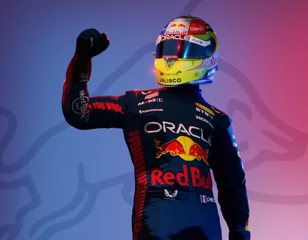 Sergio Checo Perez Red Bull Racing 2023 3D model_0