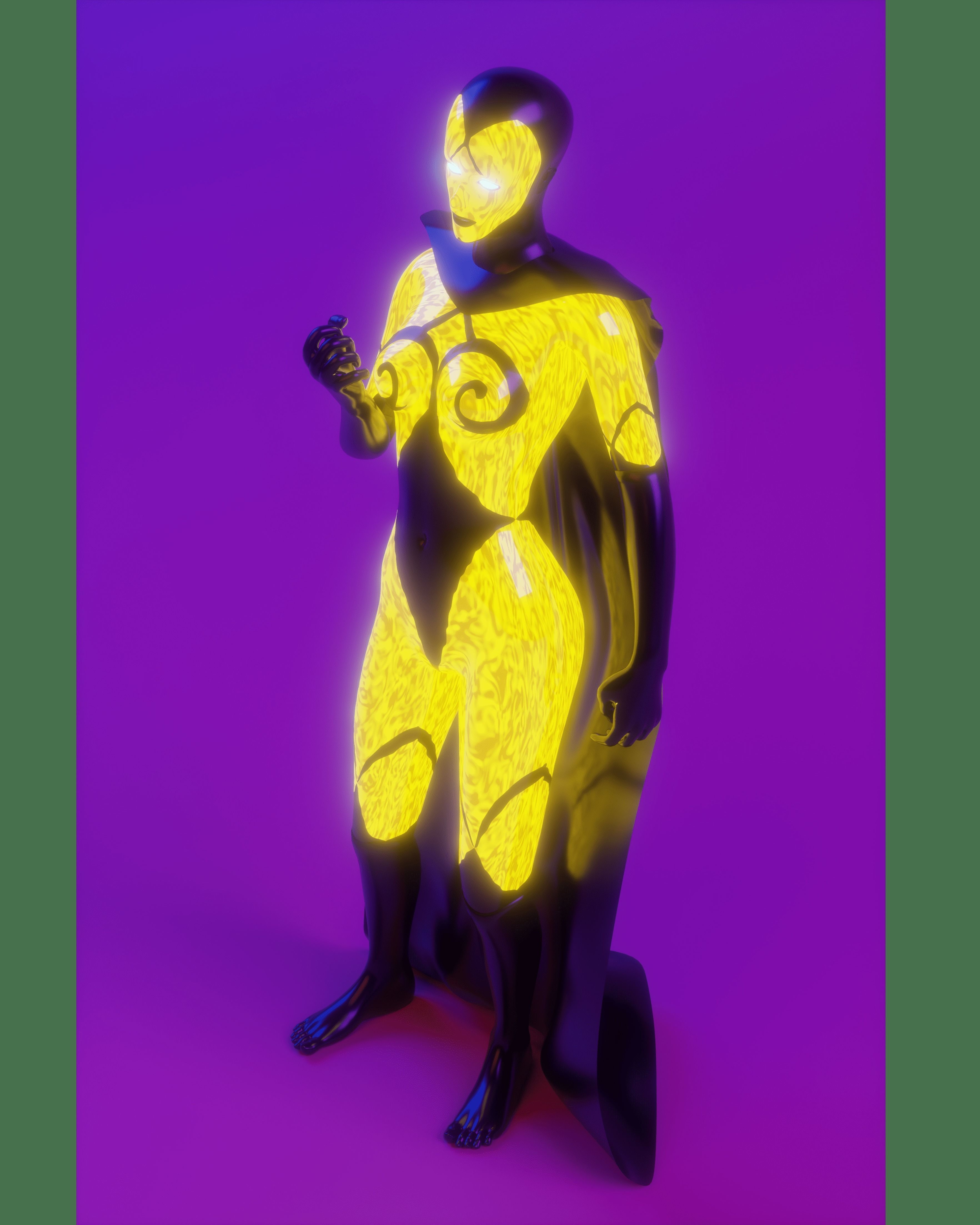 Infinity - Marvel Cosmic Entity 3D Model Low-poly 3D model_2
