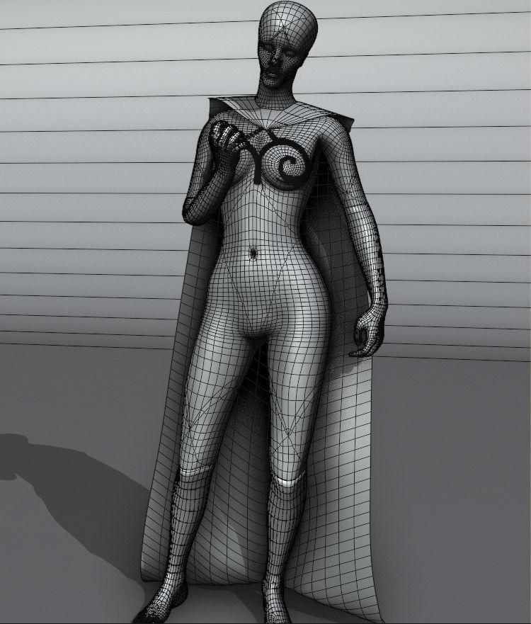 Infinity - Marvel Cosmic Entity 3D Model Low-poly 3D model_8