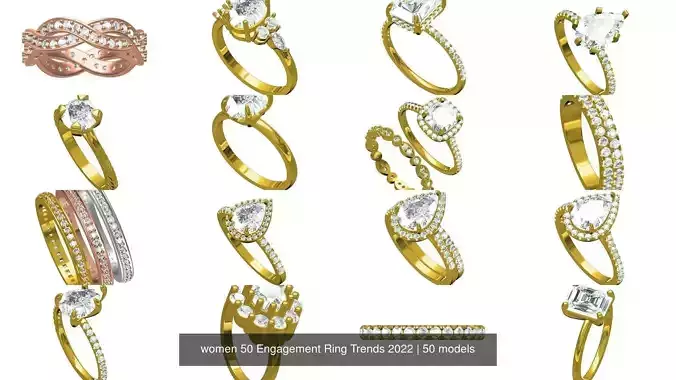women 50 Engagement Ring Trends 2022