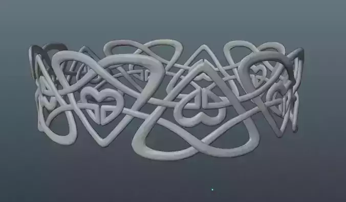 Celtic Heart Bracelet 