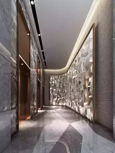 hotel lift lobby