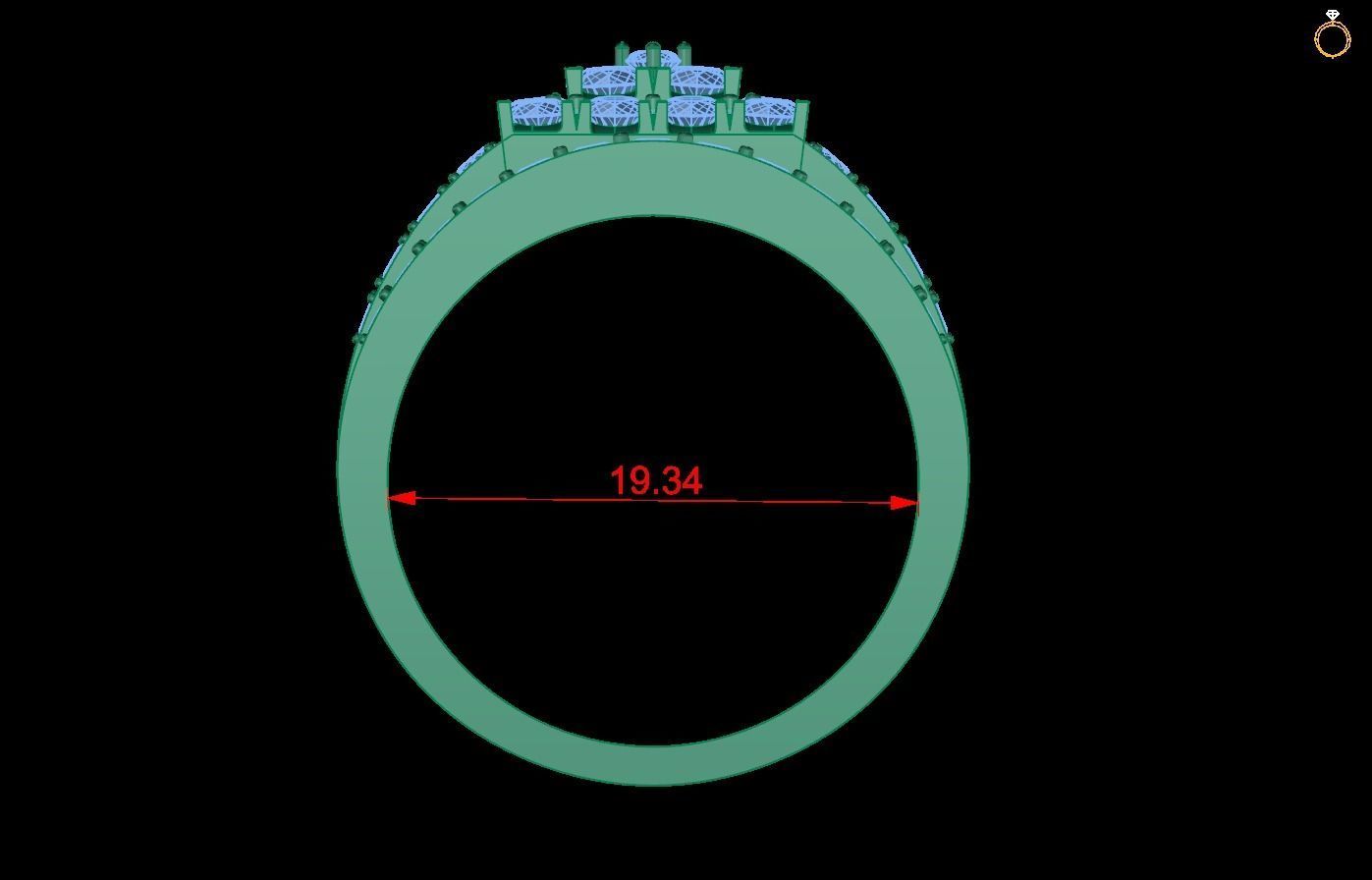Ring 05 3D print model_2
