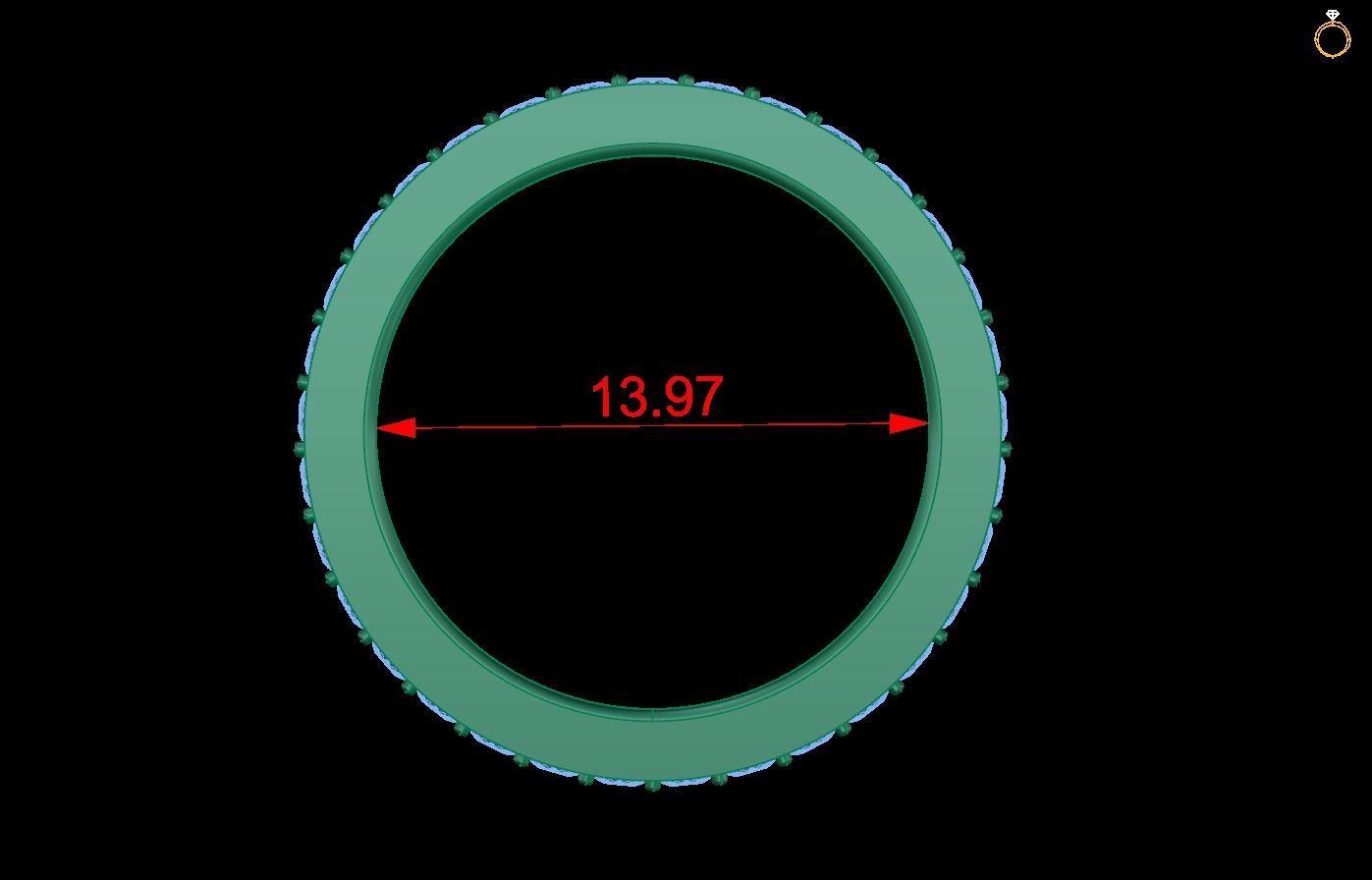 Rings 07 3D print model_2