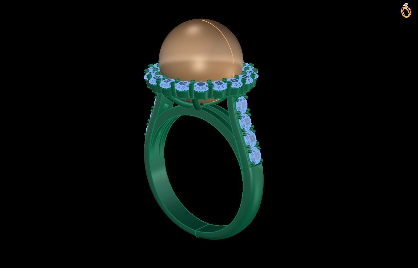 Rings 08 3D print model_2