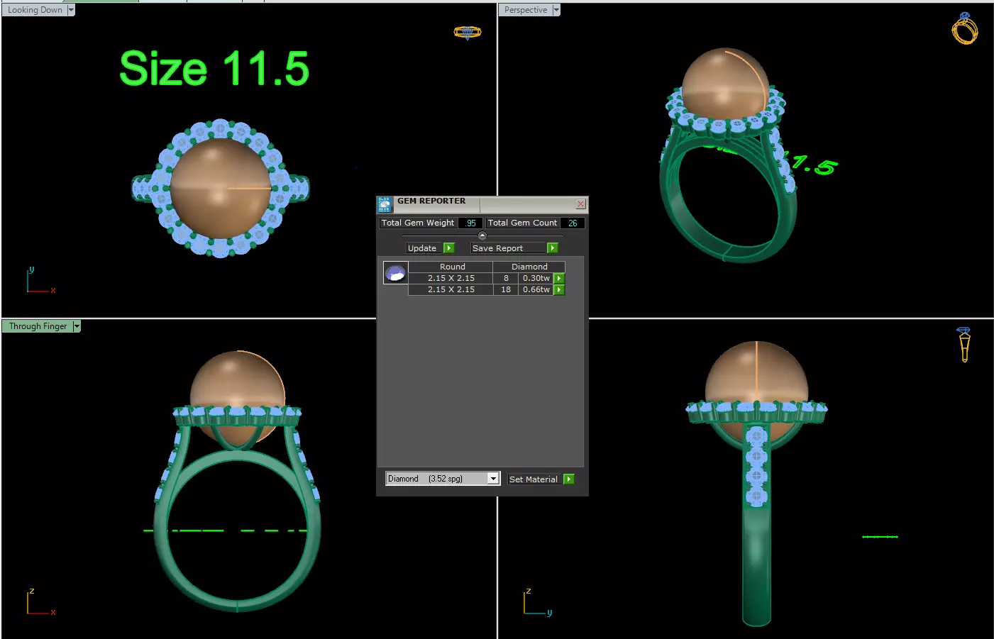 Rings 08 3D print model_0