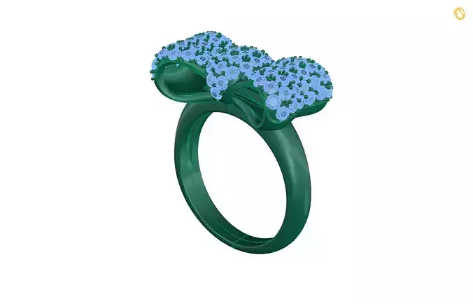 Rings 09 3D print model Rings 09 3D print model