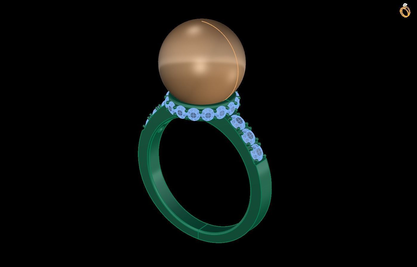 Rings 10 3D print model_1