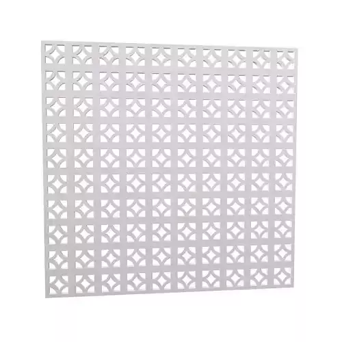 Breeze Block Wall V1 001