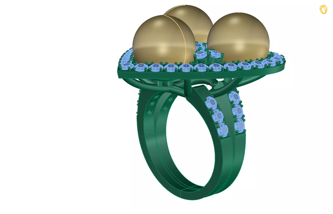 Rings 14 3D print model_0