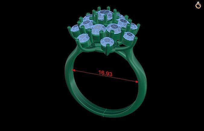 Rings 15 3D print model