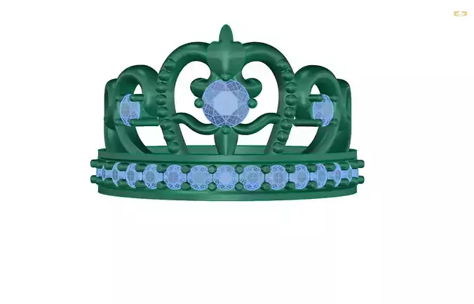 Rings 17 3D print model