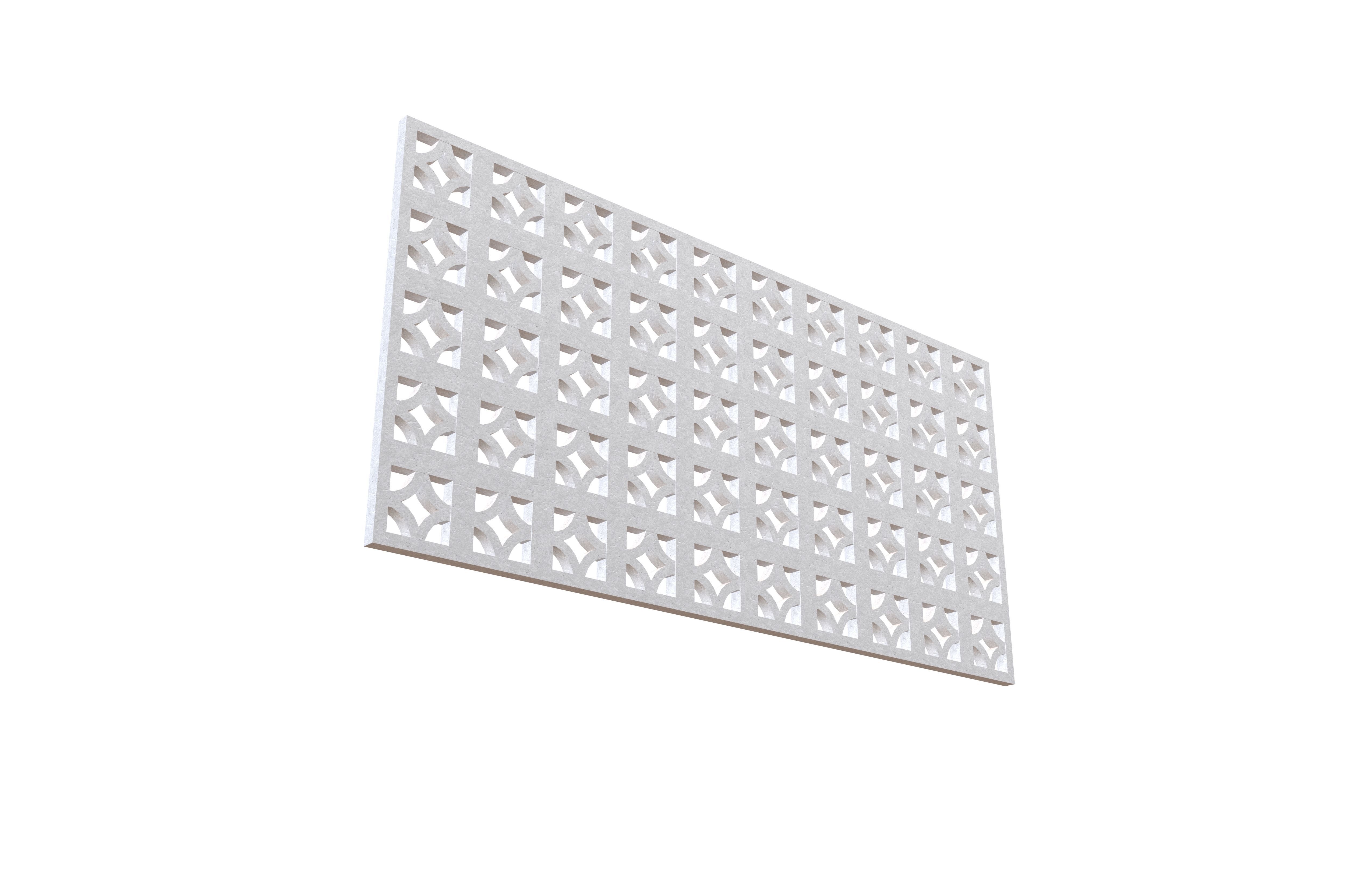 Breeze Block Wall V2 001 Low-poly 3D model_3