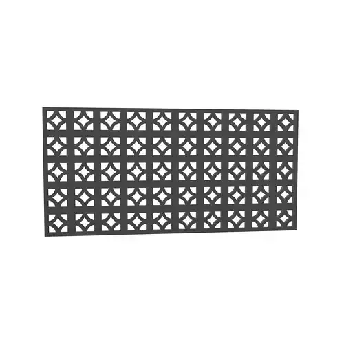 Breeze Block Wall V2 002