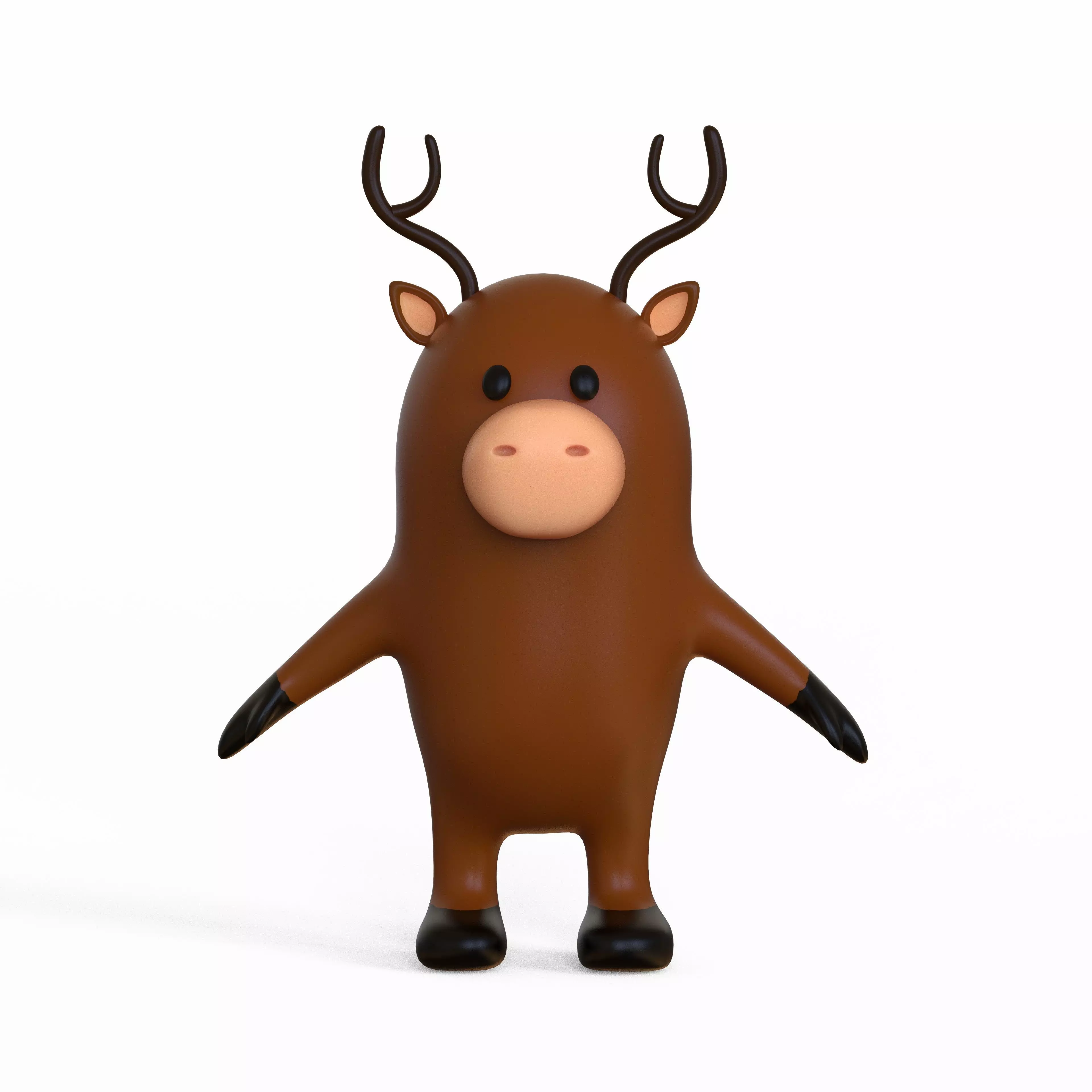 Moos Stylized Low-poly 3D model_0