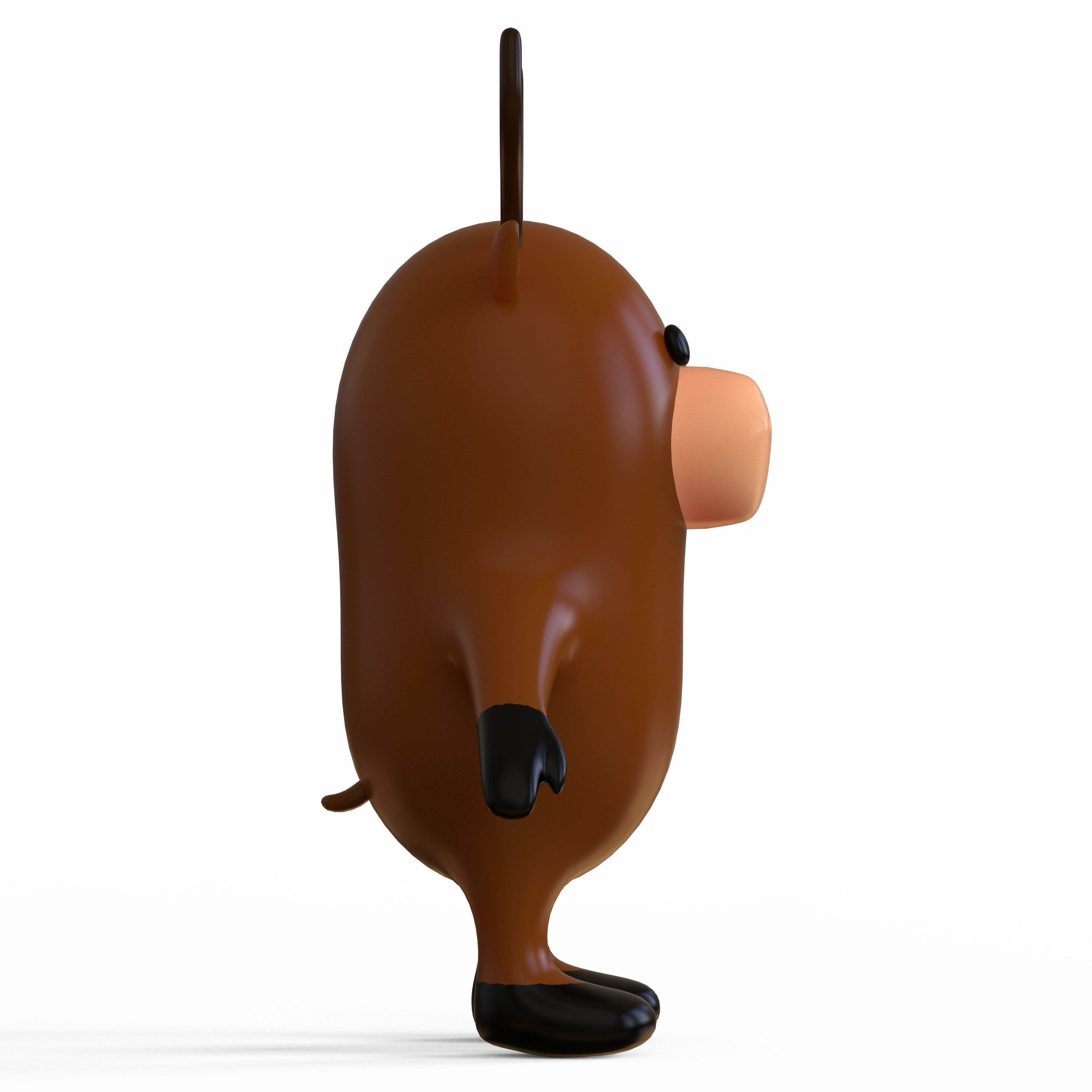 Moos Stylized Low-poly 3D model_9