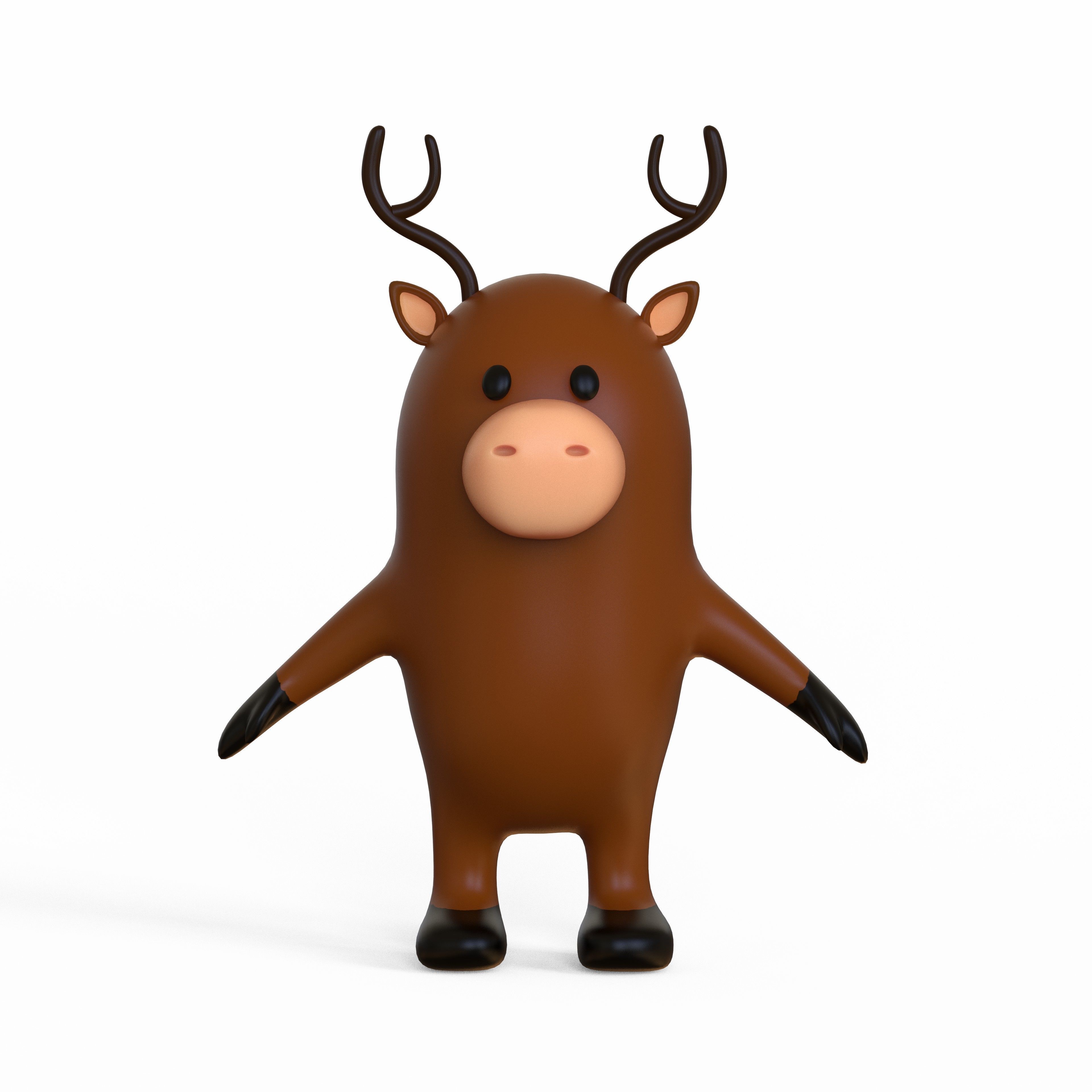Moos Stylized Low-poly 3D model_17