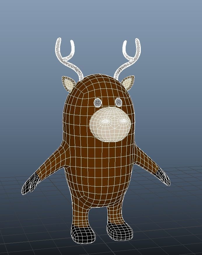 Moos Stylized Low-poly 3D model_30