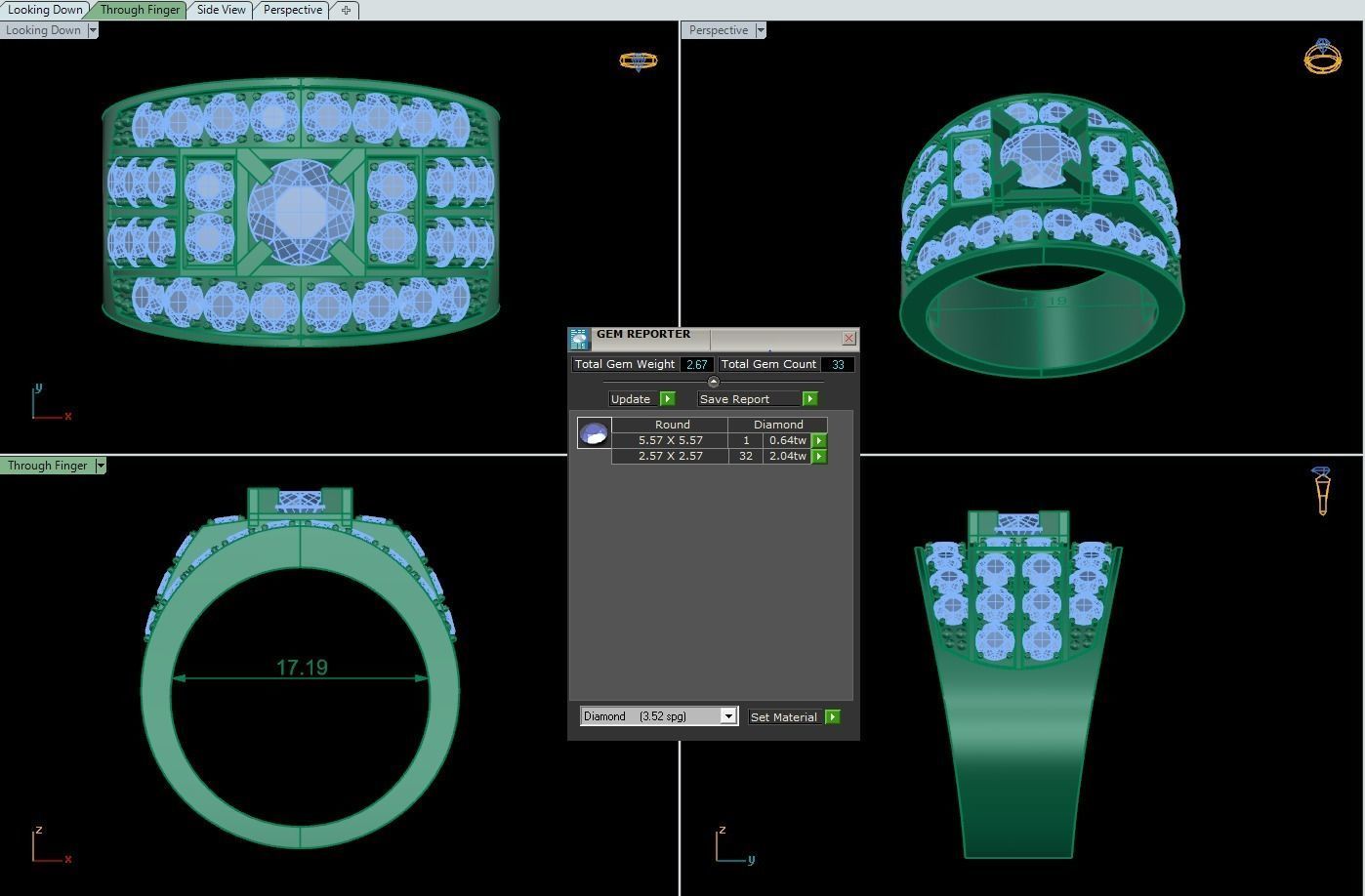 Rings 21 3D print model_1