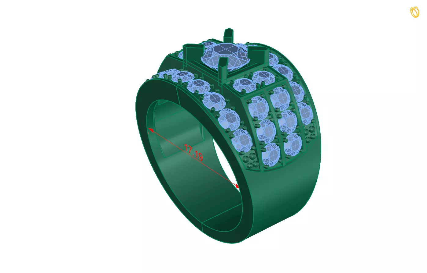 Rings 21 3D print model_0