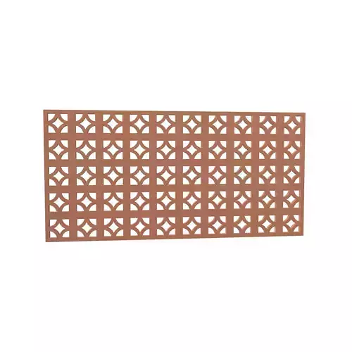 Breeze Block Wall V2 003