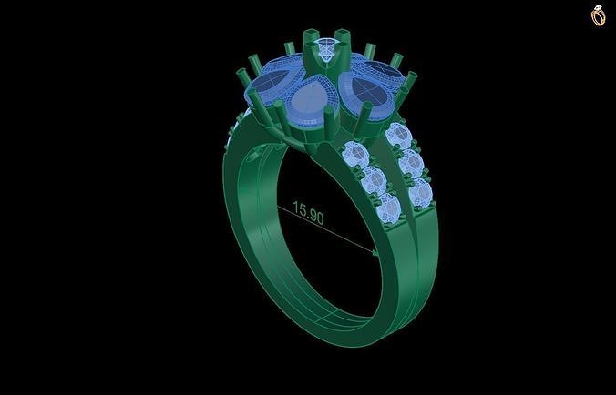 Rings 22 3D print model