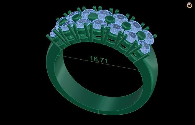Rings 23 3D print model
