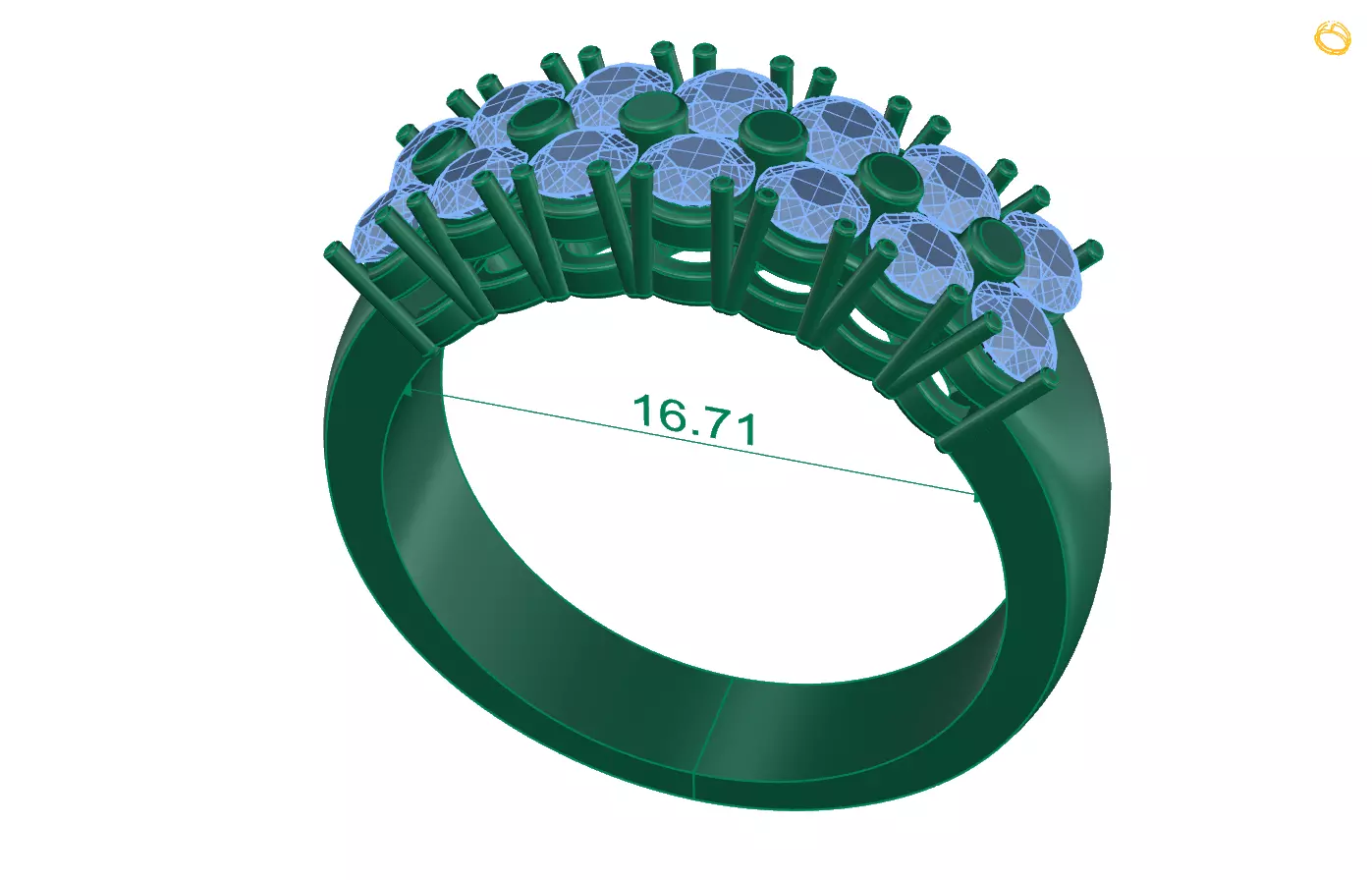 Rings 23 3D print model_0