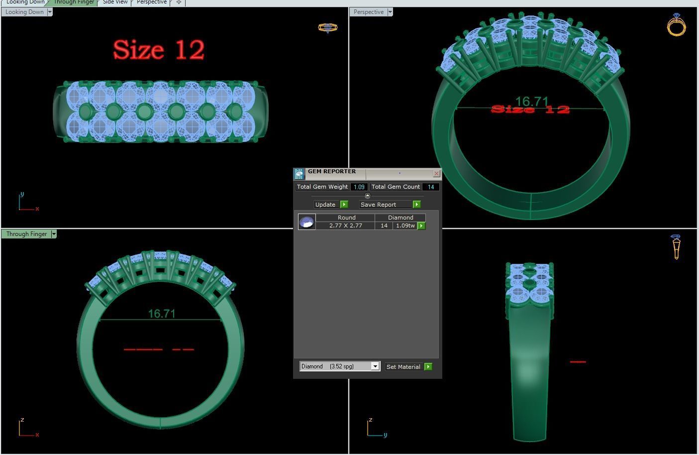Rings 23 3D print model_1