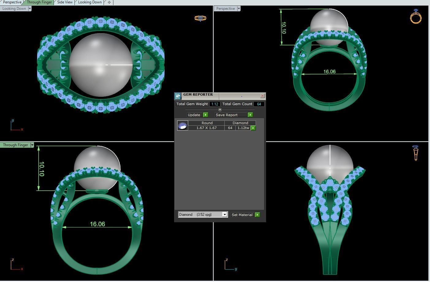 Rings 24 3D print model_1