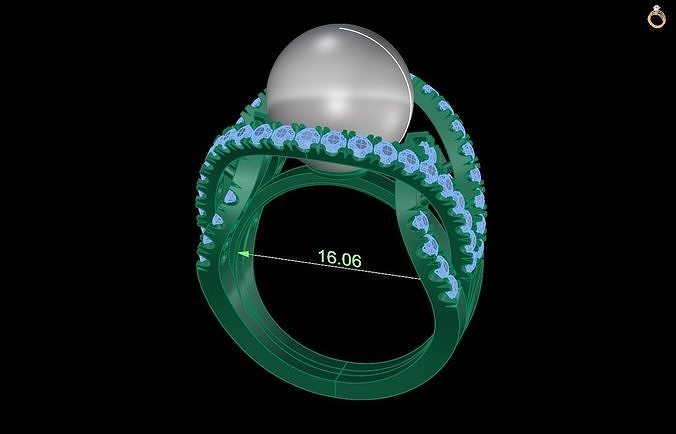 Rings 24 3D print model