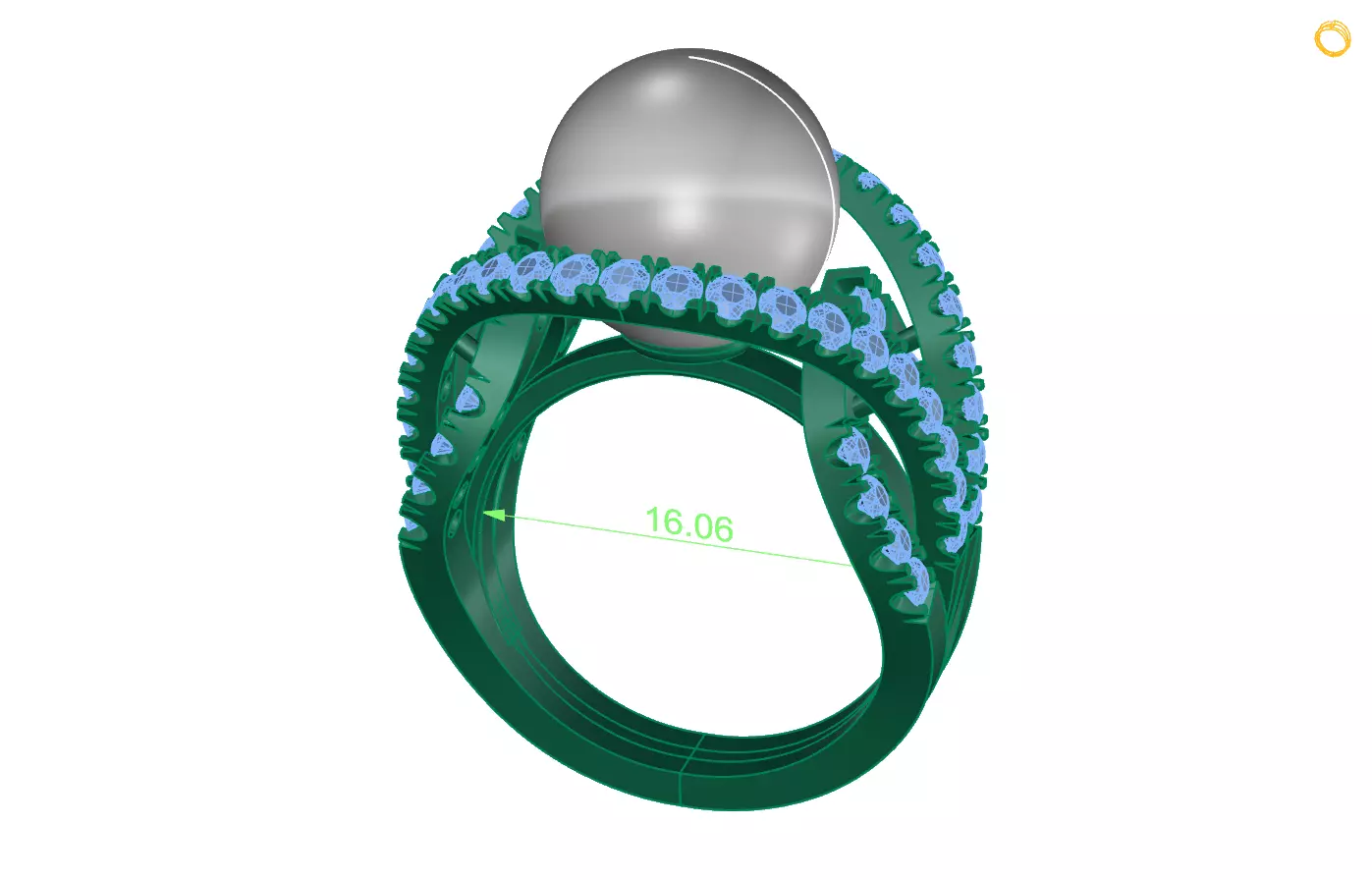 Rings 24 3D print model_0