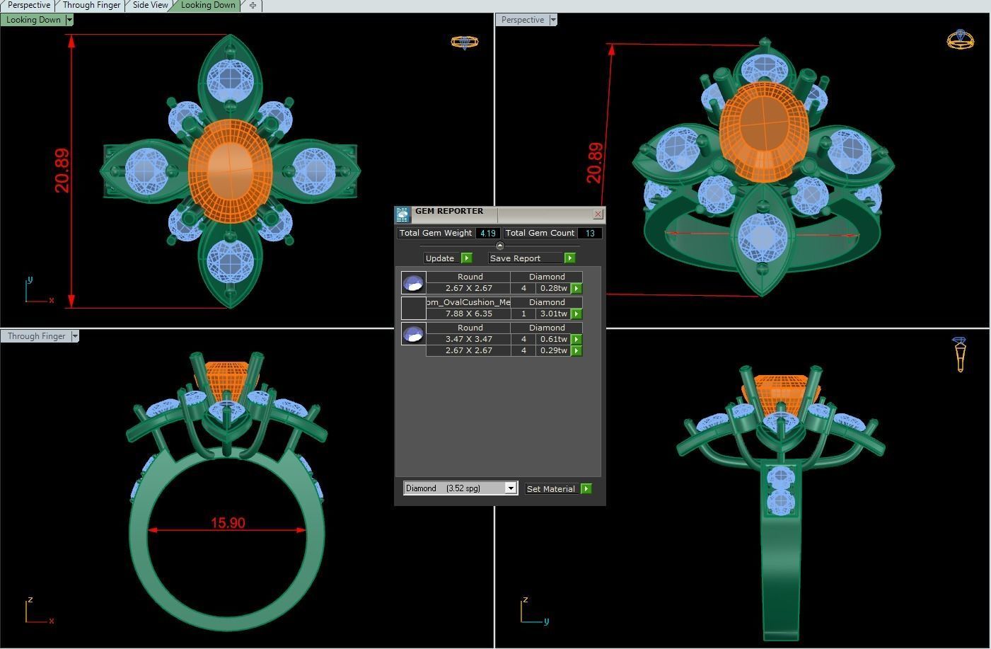Rings 26 3D print model_1