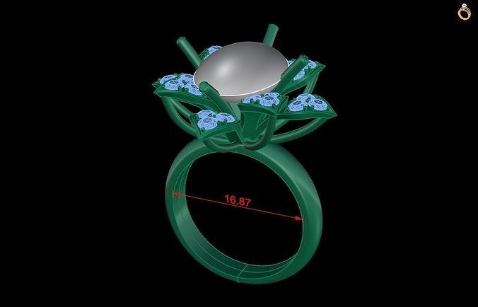Rings 27 3D print model