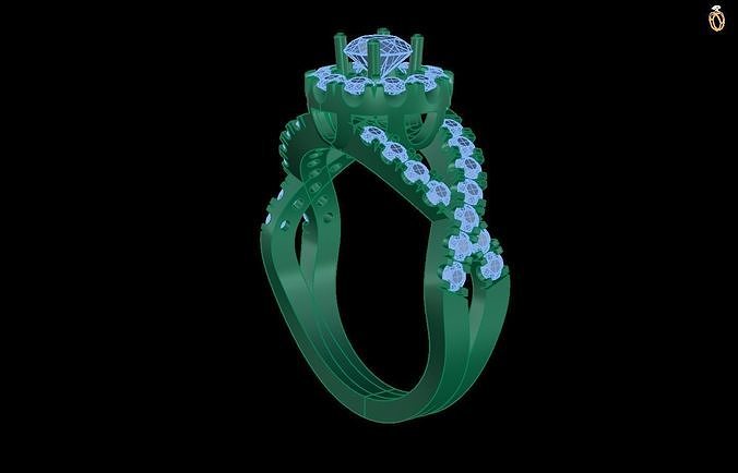 Rings 28 3D print model