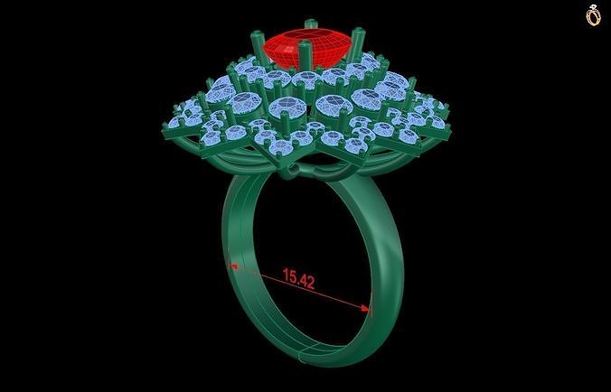 Rings 32 3D print model