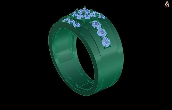 Rings 33 3D print model