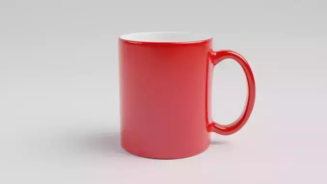 3D Cup Model - Standard Size 3D model