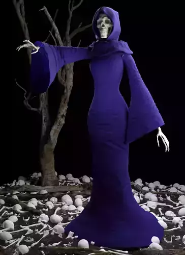 Mistress Death - Marvel Cosmic Entity 3D Model Low-poly 3D model