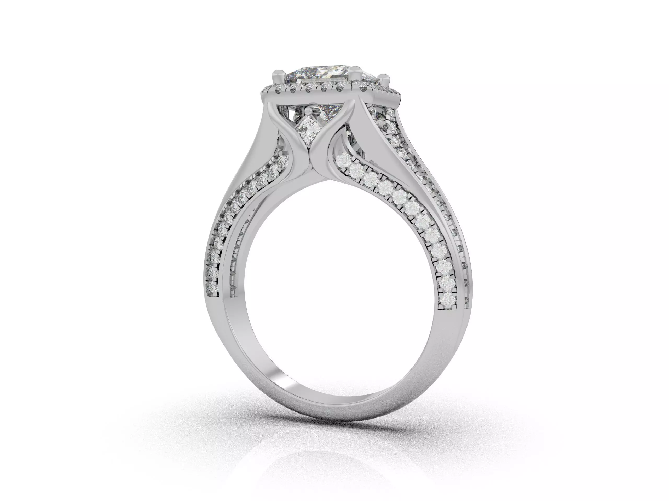 Princess Ring 3D print model