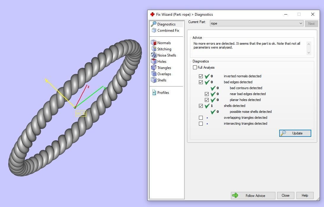 Spinning rope ring for financial success 3D print model_15